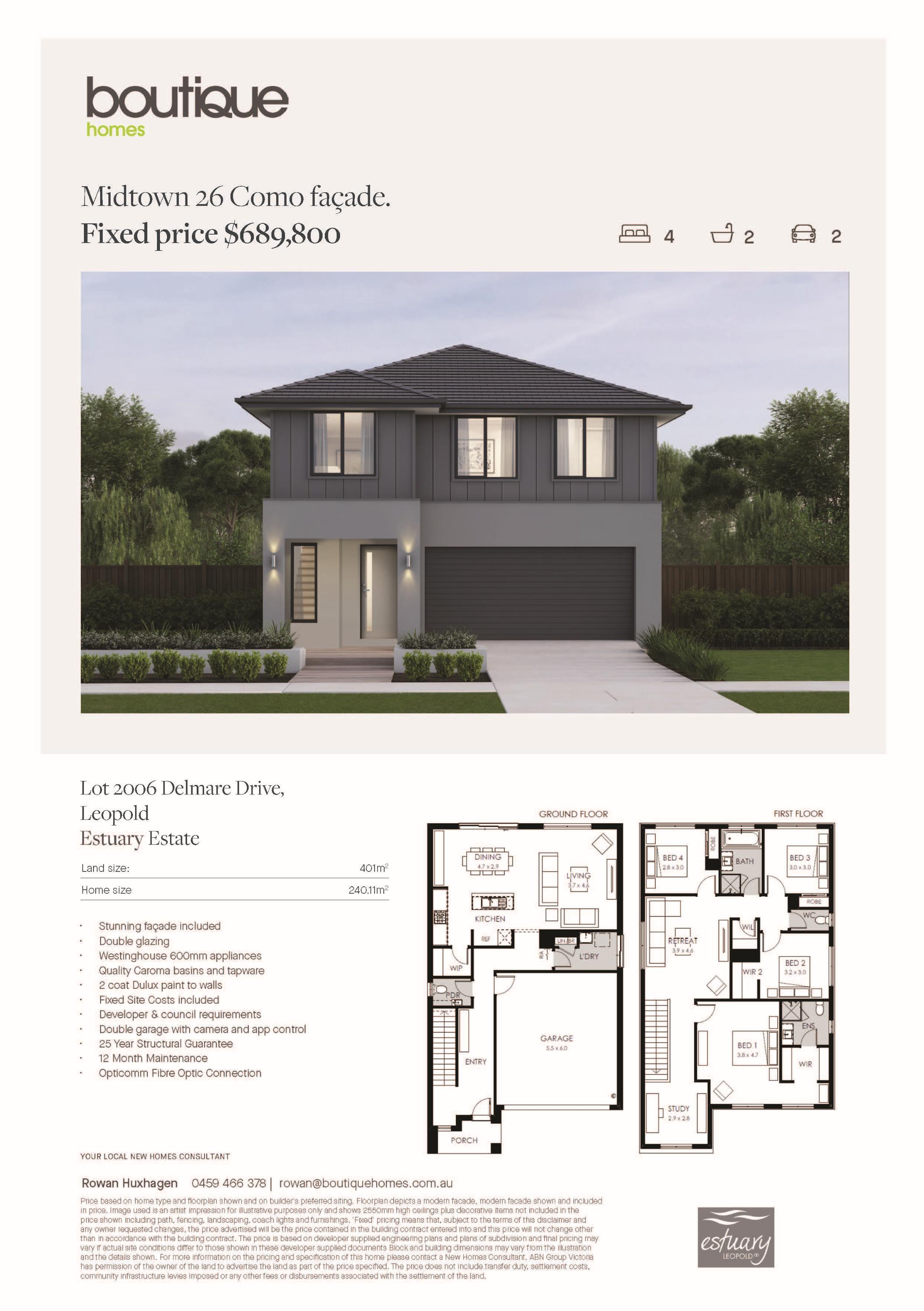 [Land for Sale] Estuary Estate, Leopold OpenLot